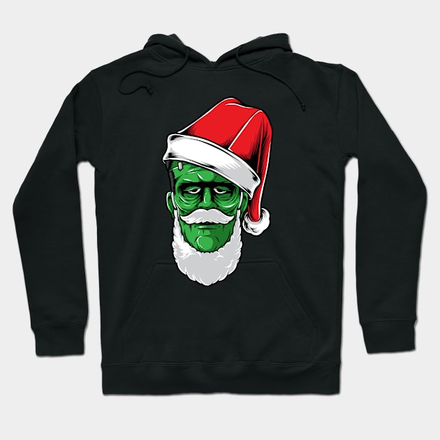 Frankensanta Hoodie by DDP Design Studio